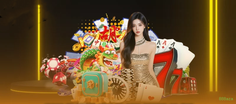 Imagem promocional dos jogos Fortune da 888aza